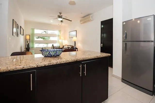 公寓 Aqua Terra - Quiet Condo For 4 普拉亚卡门