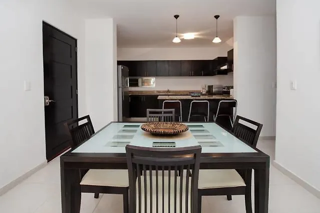 Aqua Terra - Quiet Condo For 4 普拉亚卡门 公寓