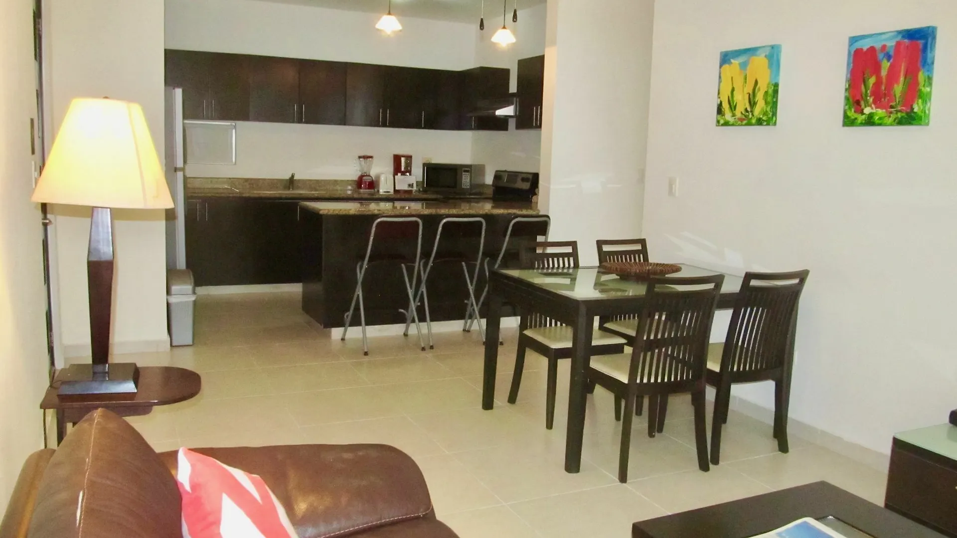 公寓 Aqua Terra - Quiet Condo For 4 普拉亚卡门
